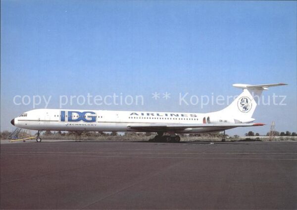 Flugzeuge Zivil IDG Airlines IL-62M OK-JBI Prague