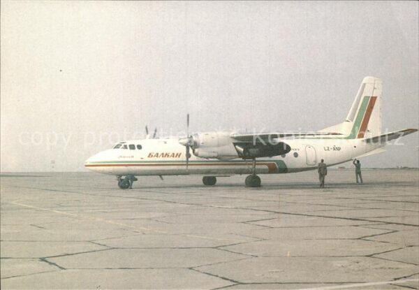 Flugzeuge Zivil AN-24 LZ-ANP Balkan Bulgarian Airlines
