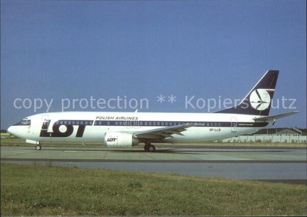 Flugzeuge Zivil LOT B-737-45D SP-LLB Warsaw
