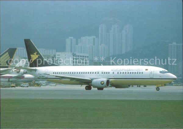 Flugzeuge Zivil MYANMAR International Airlines B-737-4H