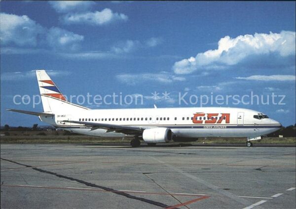 Flugzeuge Zivil Boeing 737-4YO OK-WGG Praha (PRG)