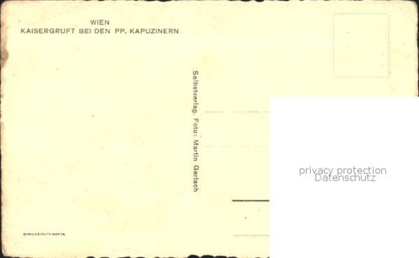 Wien Kapuzinerkirche Kaisergruft – Bild 2