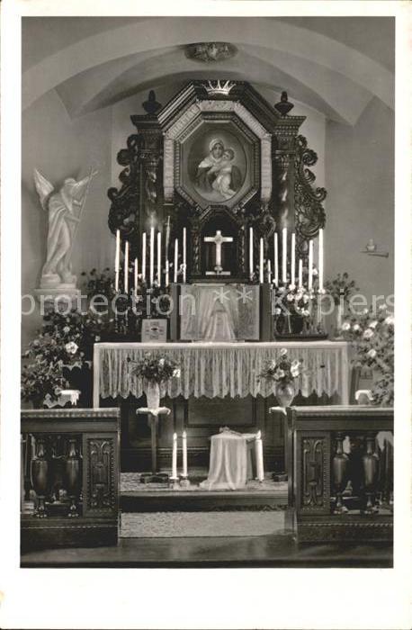 Schoenstatt Vallendar Gnadenheiligtum Kirche innen