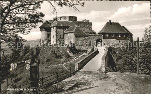 Rechberg Schwaebisch Gmuend Ruine Rechberg