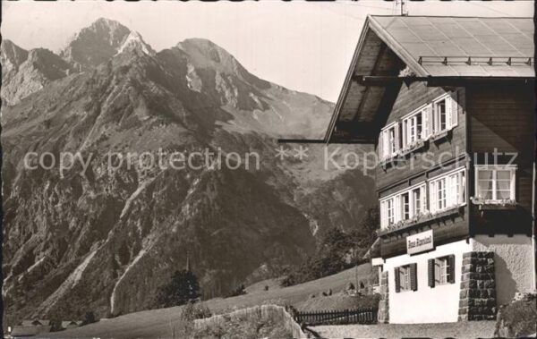 Mittelberg Kleinwalsertal Haus Alpenland Mittelberg
