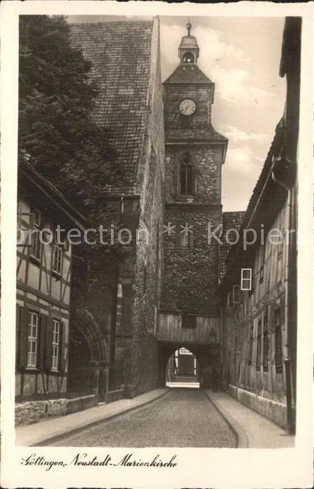 Goettingen Niedersachsen Marienkirche