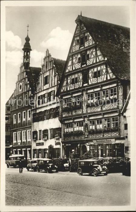 Dinkelsbuehl Fachwerkhäuser