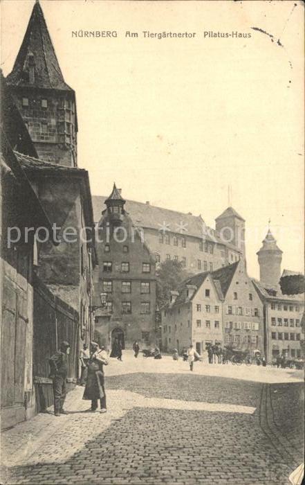 Nuernberg am Tiergärtnertor Pilatus-Haus