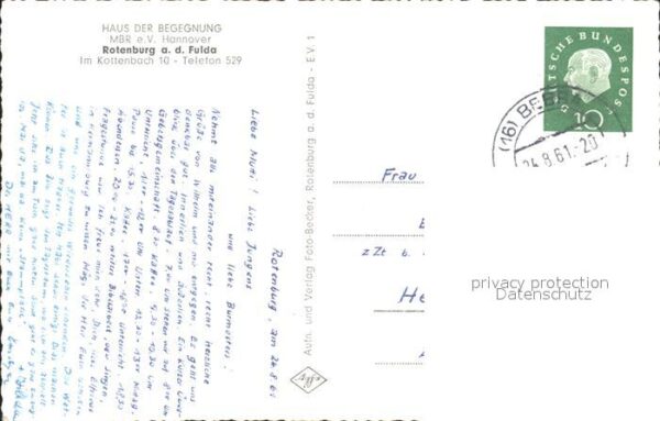 Rotenburg Fulda Haus der Begegnung Kaminzimmer – Bild 2