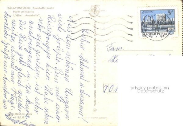 Balatonfuered Hotel Annabella – Bild 2