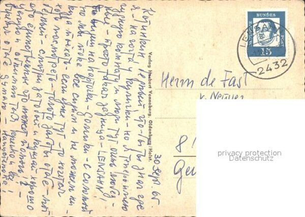 Lensahn Landkarte Lübecker Bucht mit Fehmarn – Bild 2