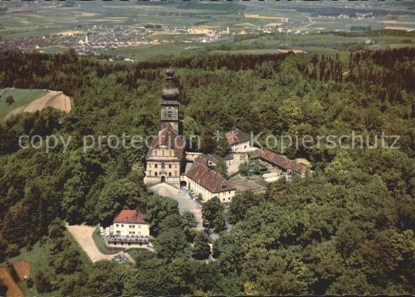 Amberg Oberpfalz Fliegeraufnahme Wallfahrtskirche Mariah
