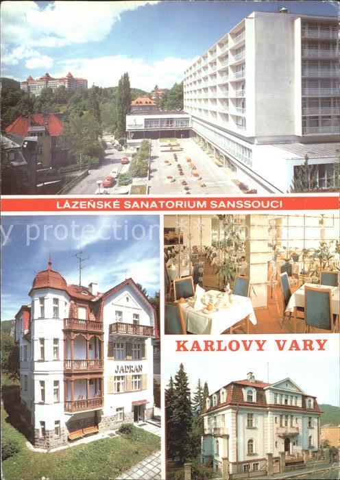 Karlovy Vary Lazenske Sanatorium Sanssouci