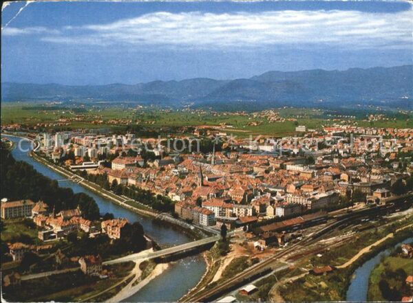 Celje Cilli Fliegeraufnahme