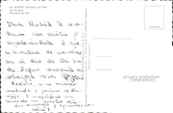 Madrid Spain Air Ministry – Bild 2
