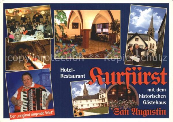 Bornhofen Kamp Hotel Restaurant Kurfürst