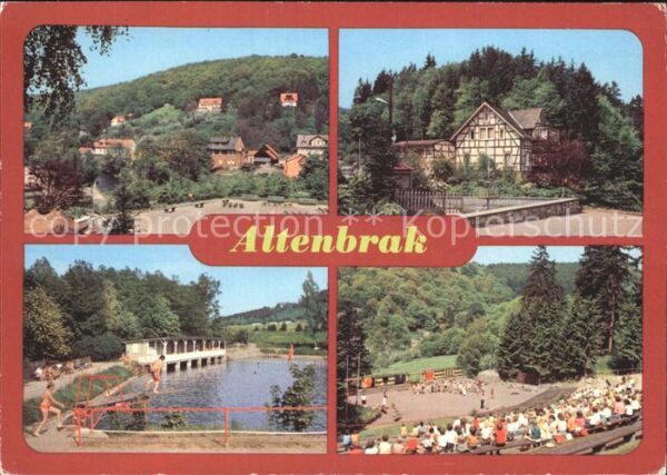 Altenbrak Harz Rolandseck Bergschwimmbad Waldbühne