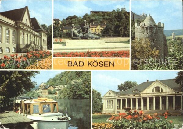Bad Koesen Badehaus Gradierwerk Rudelsburg Kurmitt