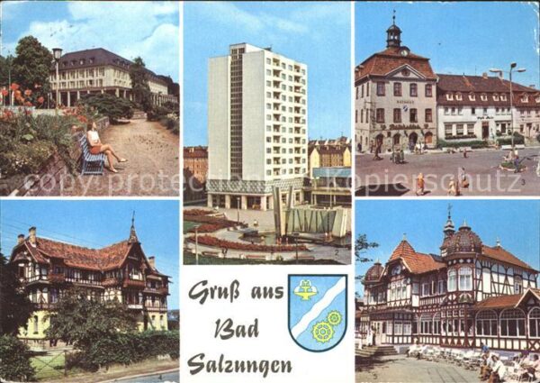 Bad Salzungen Kurhaus Kindersanatorium Charlottenhall