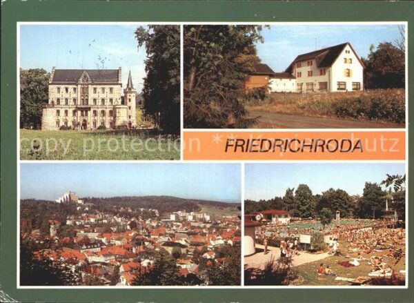 Friedrichsroda Schloß Reinhardsbrunn Restaurant Ferien