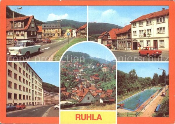 Ruhla Platz des Friedens Gasthaus zur Traube