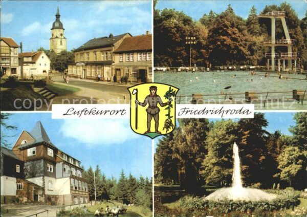 Friedrichsroda Spießberghaus Schwimmbad Kurpark