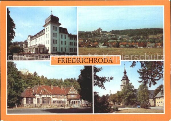Friedrichsroda Erholungsheime Hermann Danz  und August