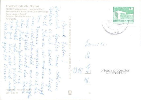Friedrichsroda Erholungsheime Hermann Danz  und August – Bild 2