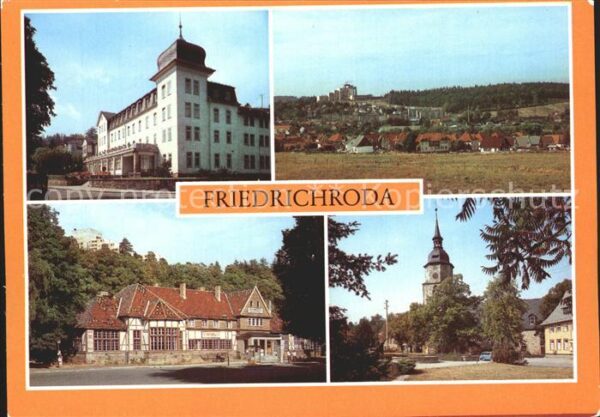 Friedrichsroda Erholungsheime Hermann Danz  und August