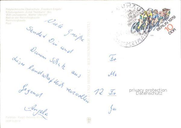 Rennsteig Erholungsheim Ernst Thälmann Leunawerke – Bild 2