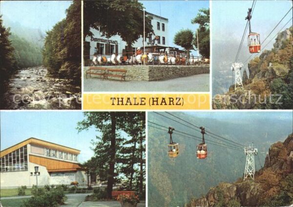 Thale Harz Seilbahn Hexentanzplatz Bergstation Bod