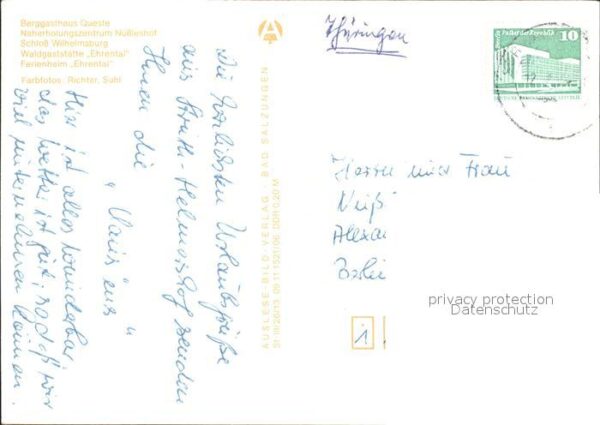 Schmalkalden Wanderziele Schwimmbad Nüßlehof Berggas – Bild 2