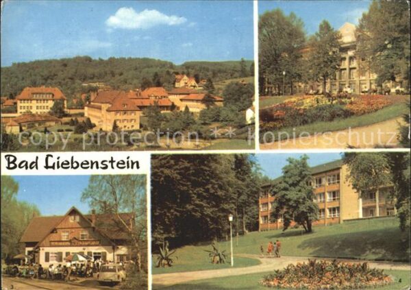 Bad Liebenstein Hubertushof Kurhaus Heinrich-Mann-Sanat