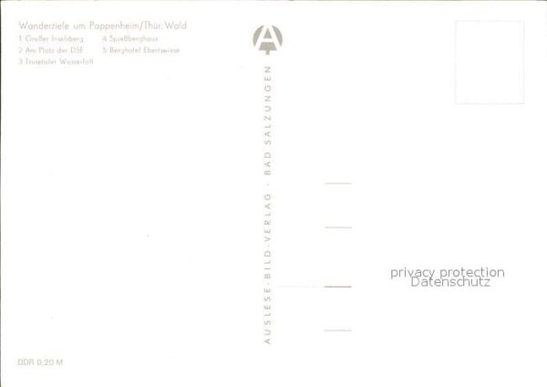 Pappenheim Thueringen Großer-Inselsberg Spießberghaus Hotel-E – Bild 2