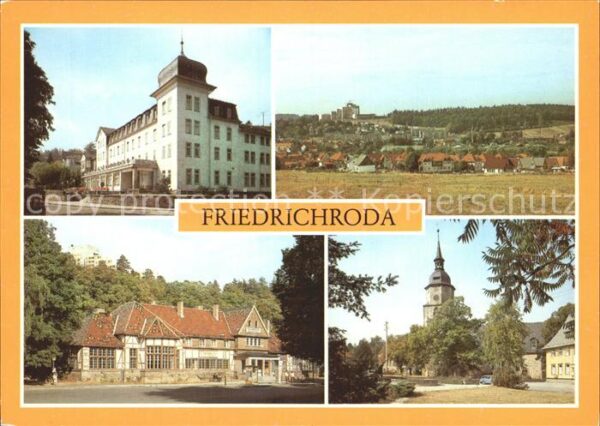 Friedrichsroda Erholungsheim August-Bebel Rheinhardsbr