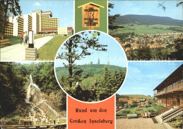 Friedrichsroda Brotterode Trusntaler-Wasserfall Fischb