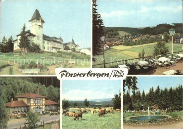Finsterbergen Kurhaus Steigermühle Rennsteig Konzertp