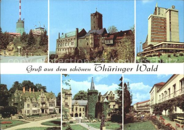 Brotterode Großer Inselsberg Wartburg Oberhof Inte
