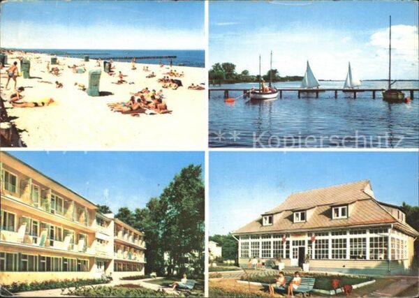 Mielno Strand Bootssteg