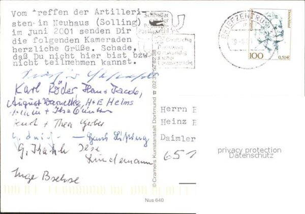 Neuhaus Solling Schlossanlagen Silberhorn Kurklinik Min – Bild 2