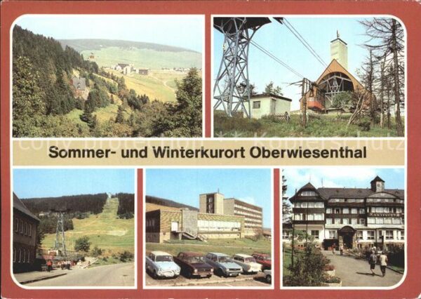 Oberwiesenthal Erzgebirge Fichtelbergseilbahn Restaurant am Zeche
