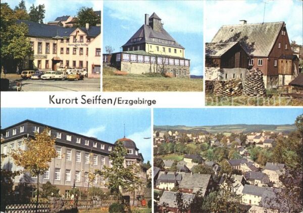 Seiffen Erzgebirge Restaurant Buntes Haus Schwartbenbergba
