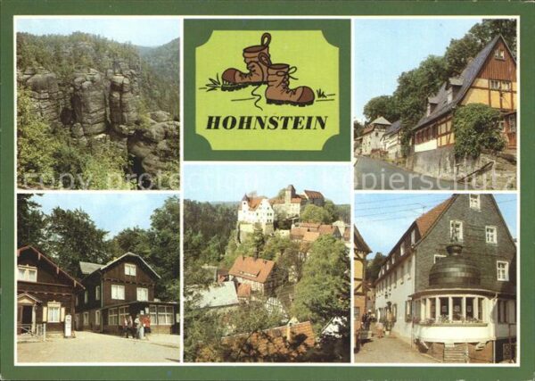 Hohnstein Saechsische Schweiz Hafersäcke Obere Strasse Brand Burg