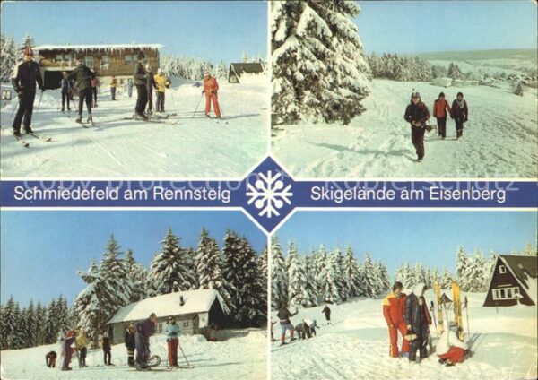 Schmiedefeld Rennsteig Skigebiet am Eisenberg