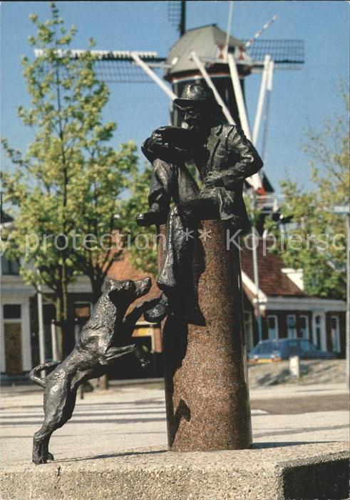 Winschoten De Tellerlikker Plastik und Windmühle
