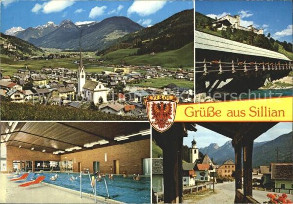 Sillian Tirol mit Burg Heinfels Panzendorf Halllenbad