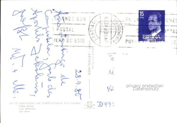 Santiago de Compostela Fliegeraufnahme – Bild 2
