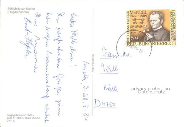 Melk Donau Fliegeraufnahme Stift – Bild 2