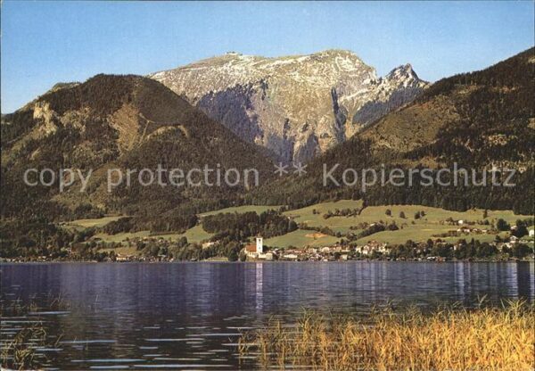St Wolfgang Wolfgangsee mit Schafberg