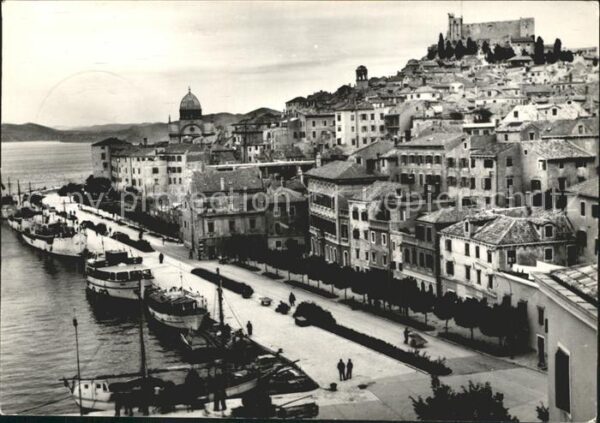 Sibenik Hafenpartie